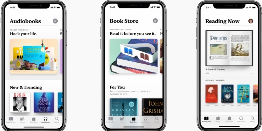 Вид на Apple Book Store