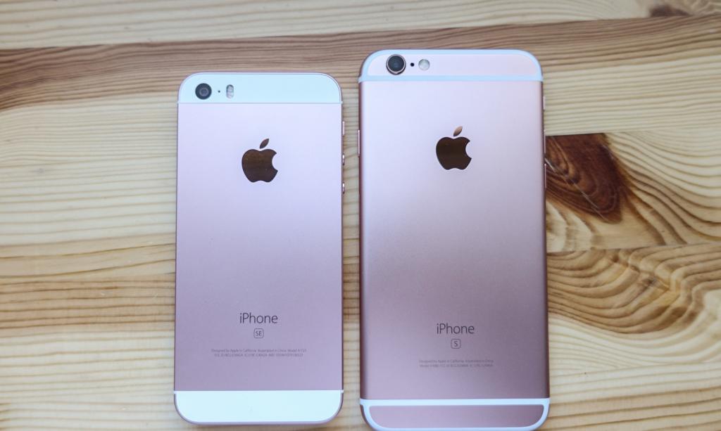 iPhone SE и iPhone 6S