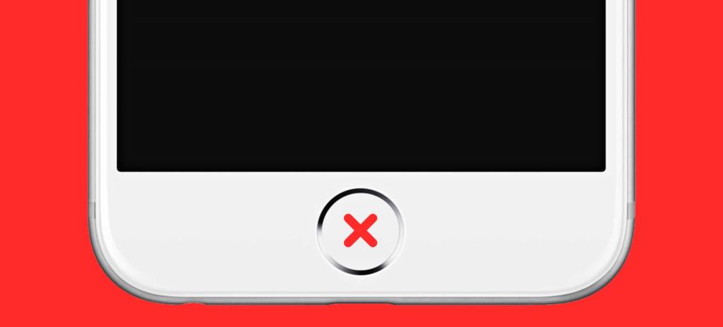 Физическая кнопка на айфоне не работает